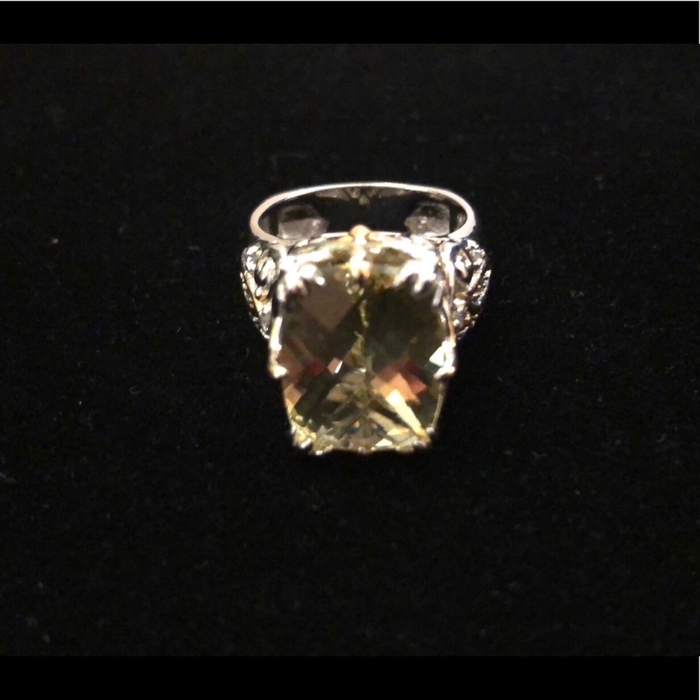 Michael Valitutti 925 Silver and Quartz Ring - Picture 6 of 7